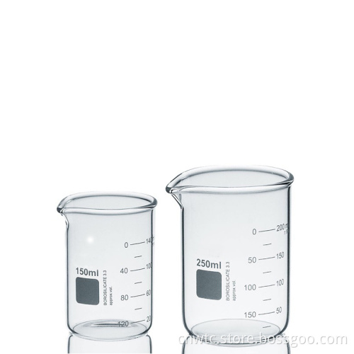 Customizable 1000ml Transparent Glass Beaker - Personalize with Your Logo